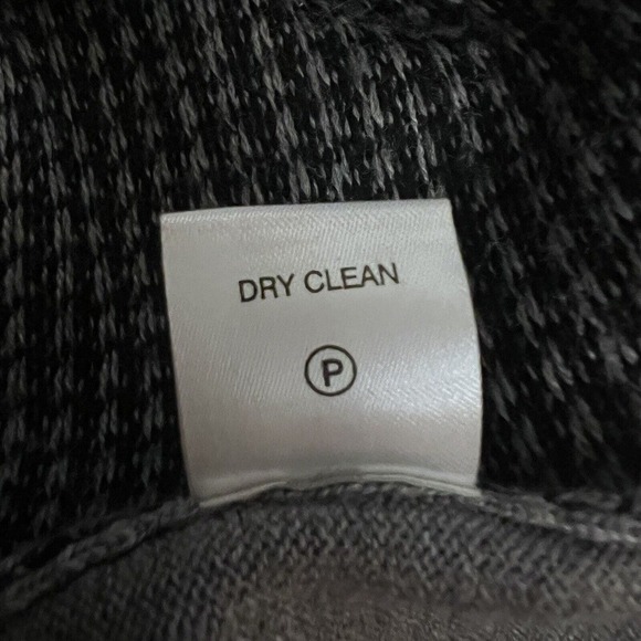 Raffi Linea Uomo Sweater V Neck Merino Wool Gray LS Pullover Mens Size Large 52 - Picture 6 of 6